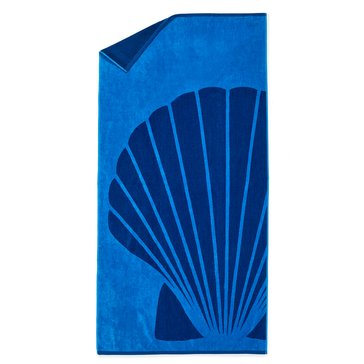 Harbor Home Yarn Dyed Beach Towel Seashell