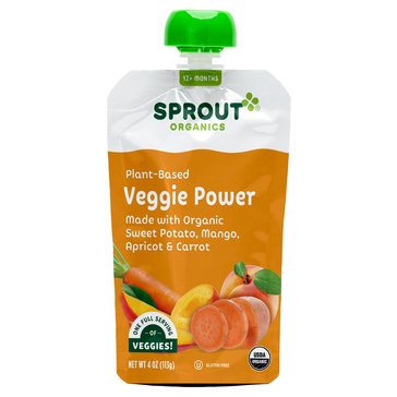 Sprout Sweet Potato with Mango, Apricot, & Carrot Baby Food