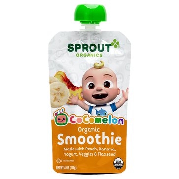 Sprout Peach Banana Smoothie Baby Food