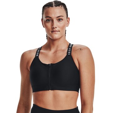 Under Armour Women's Infinity High Zip Sports Bra