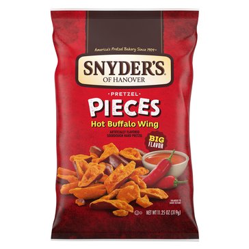 Snyder's of Hanover Hot Buffalo Wing Pretzels, 11.25oz