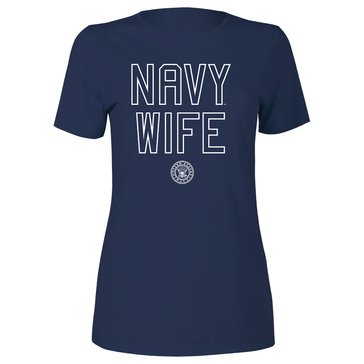 Soffe Navy Wife Women's Graphic Tee