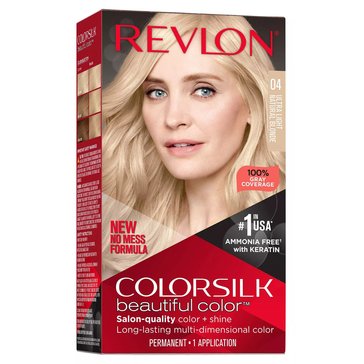 Revlon Colorsilk Beautiful Permanent Hair Color 4 Ultra Natural Blonde