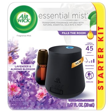 Air Wick Essential Mist Starter Kit, Lavender Blossom