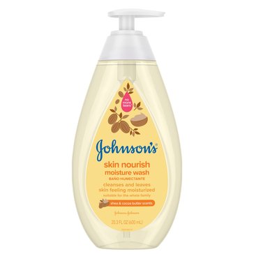 Johnsons Skin Nourish Moisturizing Wash Shea Cocoa Butter
