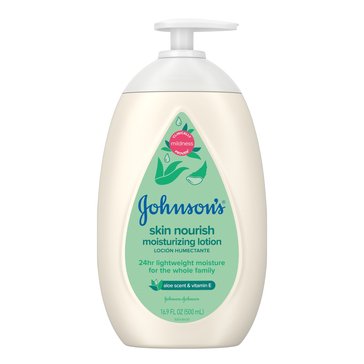 Johnsons Skin Nourish Aloe E Wash