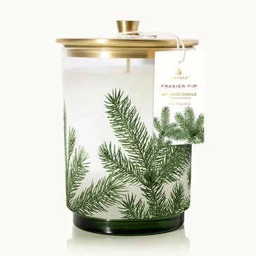 Thymes Frasier Fir Pine Needle Luminary Medium