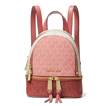 Michael Kors Rhea Zip Extra Small Messenger Backpack