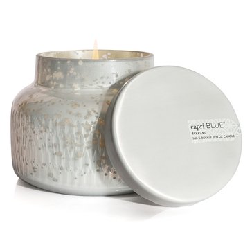 Capri Blue Mercury Etched Signature Jar Volcano