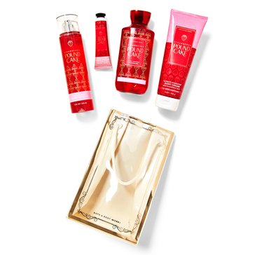 Bath & Body Works Strawberry Poundcake Mini Set