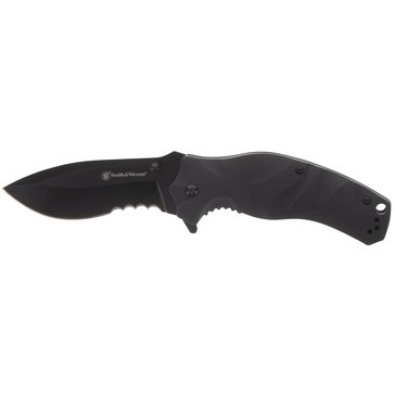 Smith Wesson MP Black Ops Recurve Spring Assist Knife