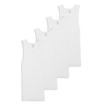 Jockey Men's A-Shirt 4-pack Tanks