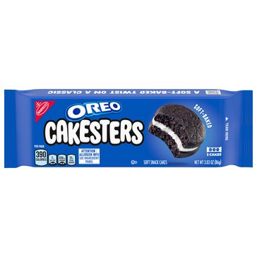 Nabisco Oreo Cakesters Cookies, 3-Pack