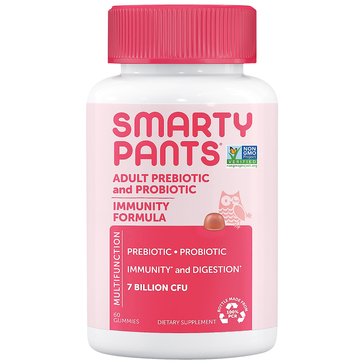 Smartypants Prebiotic & Probiotic Immune Support Gummies, 60-count