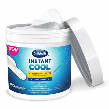 Dr Scholls Instant Cool Athletes Foot Wipes