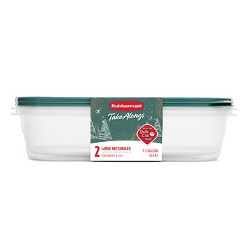 Rubbermaid Holiday TakeAlong 2PK 1 Gal