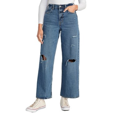 Old Navy Women's Loose Destruct Wideleg Jeans