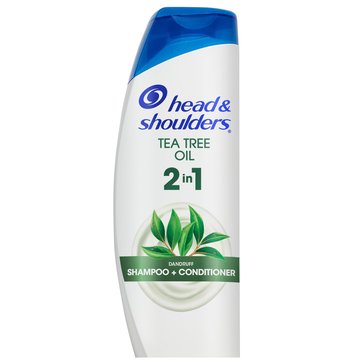 Head & Shoulders Tee Tree Oil Dandruff 2 in 1 Shampoo and Conditioner 13.5oz