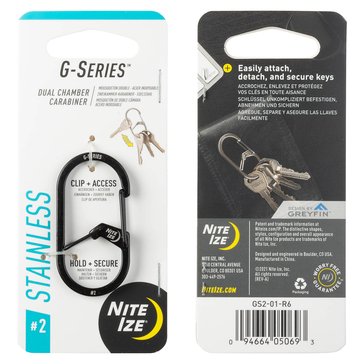 Nite Ize G-Series Dual Chamber Carabiner 2