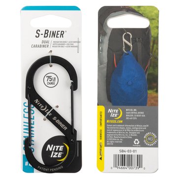 Nite Ize S-Biner Dual Carabiner 4 3pk