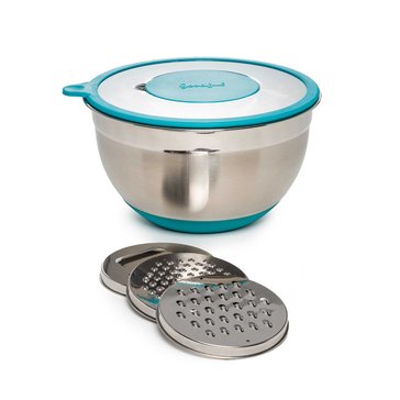 Goodful Prep Bowl with Grater Inserts