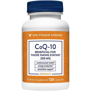 The Vitamin Shoppe Coq-10 200mgt Capsules 120-count