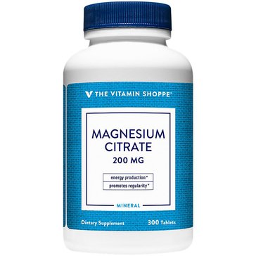 The Vitamin Shoppe Magnesium Citrate Tablets 300-count