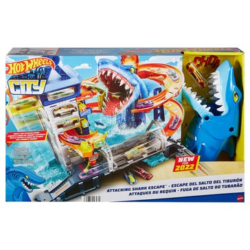 Hot Wheels Attacking Shark Escape Play Set