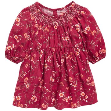 Old Navy Baby Girl Long Sleeve Floral Day Dress