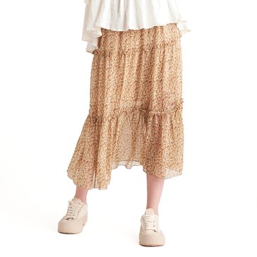 Dex Women's Tiered Midi Skirt