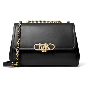 Michael Kors Parker XL Convertible Chain Shoulder Bag - Black