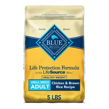 Blue Buffalo Life Protection Chicken and Brown Rice Healthy Weight Small Breed Adult Dog Food
