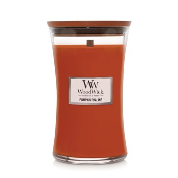 Woodwick Pumpkin Praline 22oz Large Candle