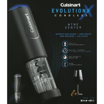 Cuisinart EvolutionX Cordless Wine Opener