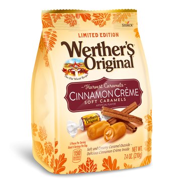 Werther's Original Halloween Soft Cinnamon Creme Caramels, 7.4oz