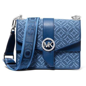 Michael Kors Greenwich Small Convertible Jacquard Crossbody