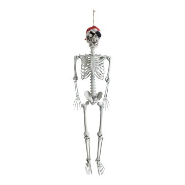 HKS 60in Hanging Spooky Pirate Skeleton