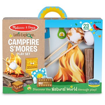 Melissa & Doug Lets Explore Campfire S'mores Play Set