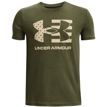 Under Armour Big Boys' New Freedom Chest Flag Tee