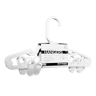Merrick Children's Hangers with Clips Set of 3