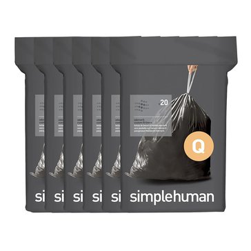 simplehuman Odorsorb Q Liners 60-pack