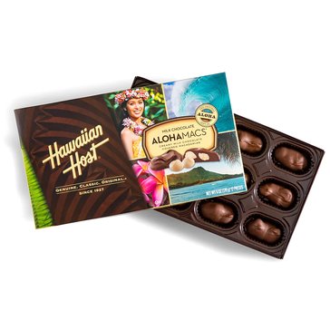 Hawaiian Host AlohaMacs Milk Chocolate, 6oz
