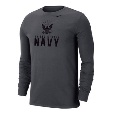Nike Men's Eagle United States Navy Dri-FIT Long Sleeve Tee