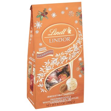Lindt Holiday Snickerdoodle White Chocolate Truffles, 8.5oz