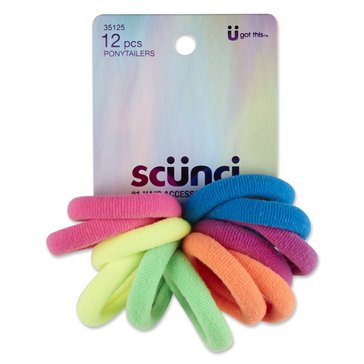 Scunci Bright Kids' Tween Ponytailers