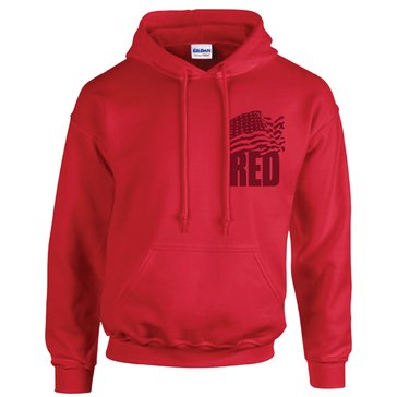 Paradies Gifts Men's Red Friday Fleece Hoodie