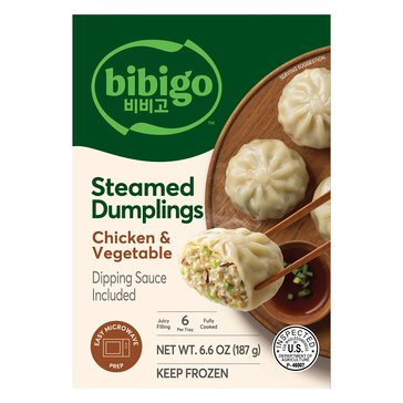 Bibigo Korean Steamed Chicken & Vegetable Dumplings