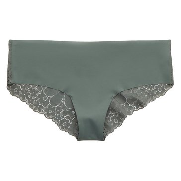 Aerie Womens No Show Pop Lace Cheeky