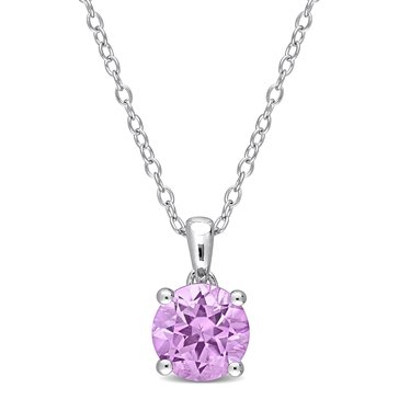 Sofia B. 1 1/3 cttw Amethyst Solitaire Pendant