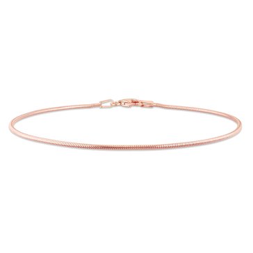 Sofia B. 18K Rose Gold Plated Sterling Silver Snake Bracelet